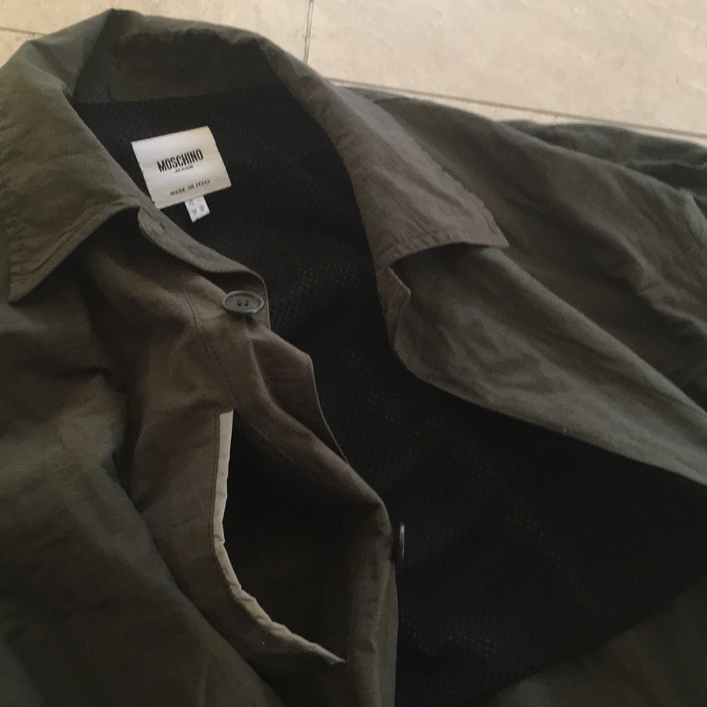 Moschino Jeans rain coat, windbreaker trench coat - Picture 3 of 8